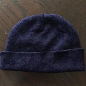 Navy beanie